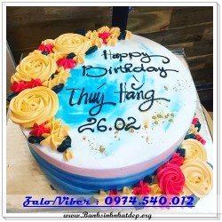 Mẫu Bánh Sinh Nhật Đẹp - A381